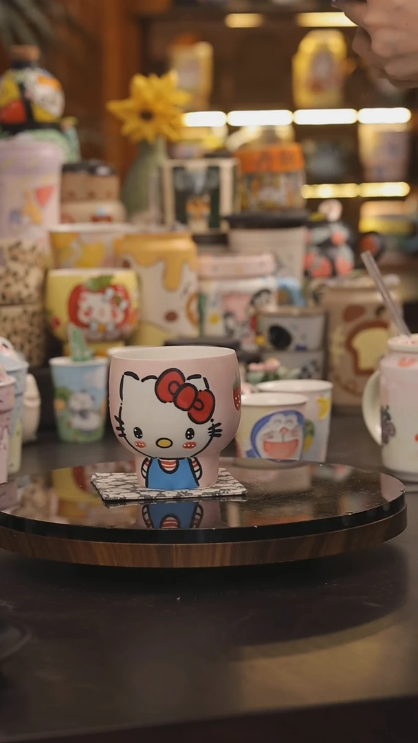 景德镇釉下彩绘设计师款式陶瓷