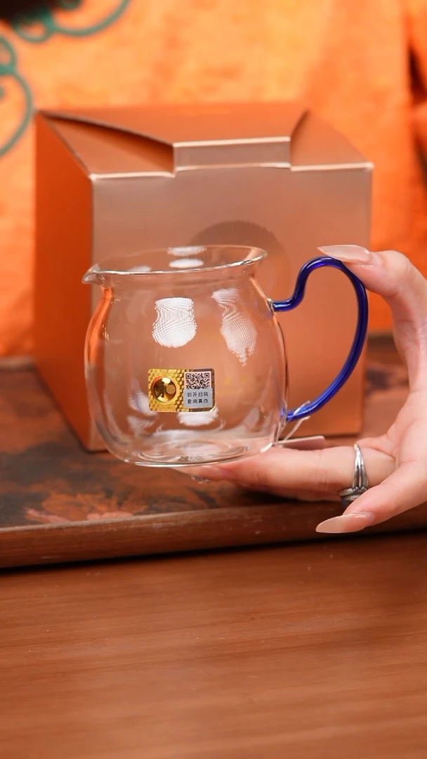 【闪购商品】禾器/晶彩美满茶海/浅蓝色/定制款