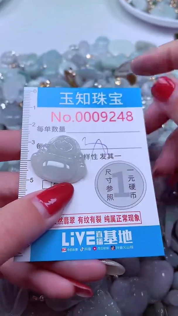 吊坠(不含链)未镶嵌翡翠9248