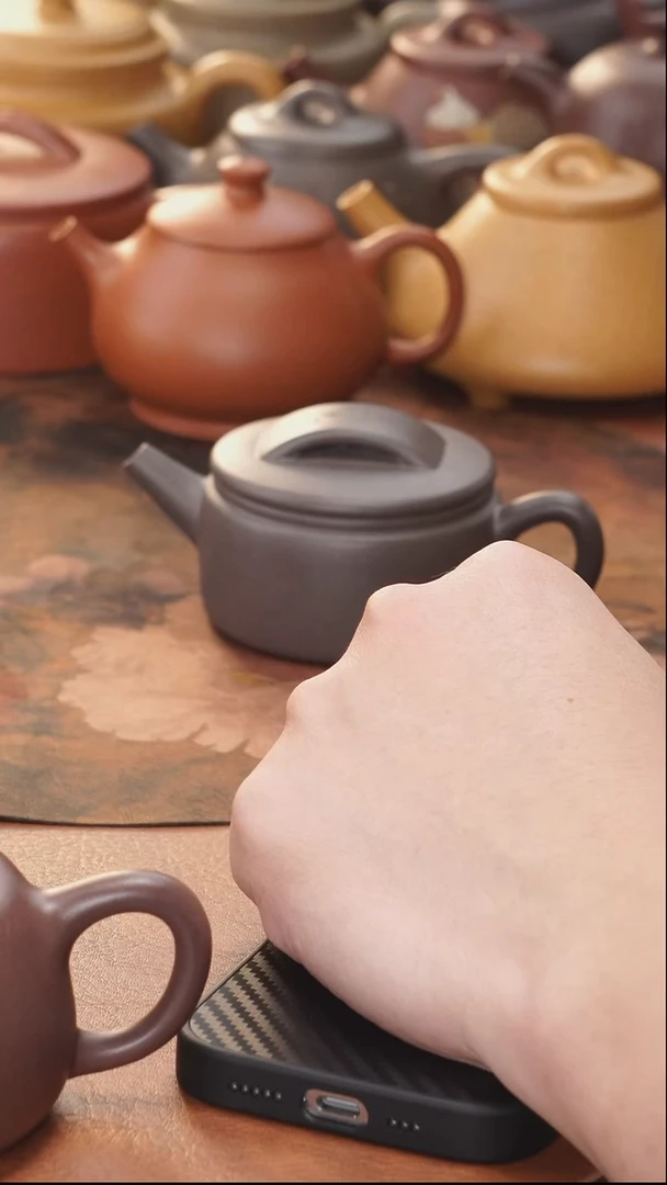 茶壶紫砂汉瓦