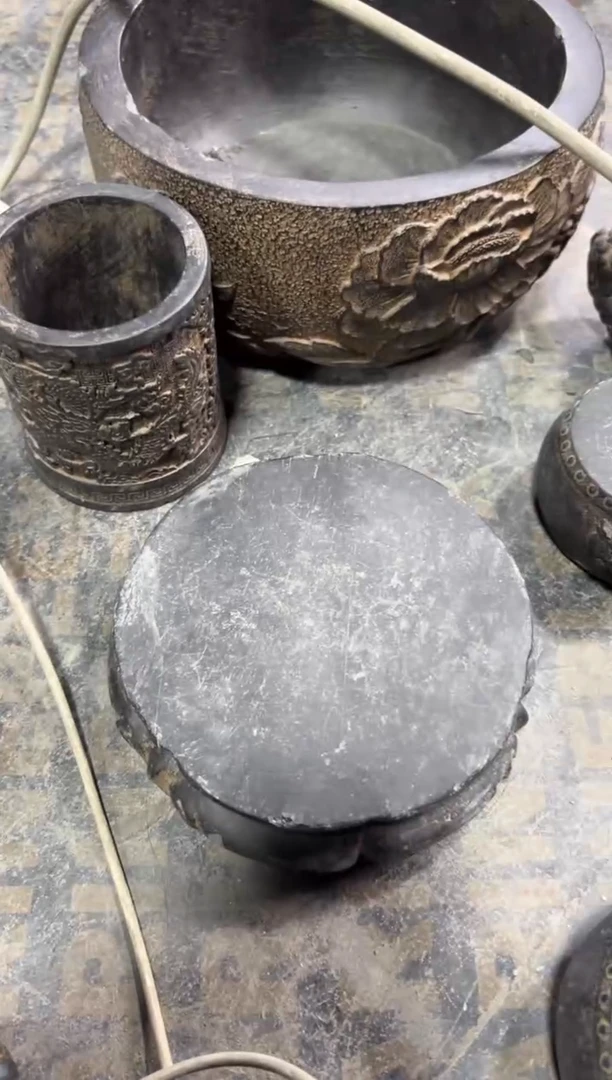 陶土【火山泥】金箍坛底座