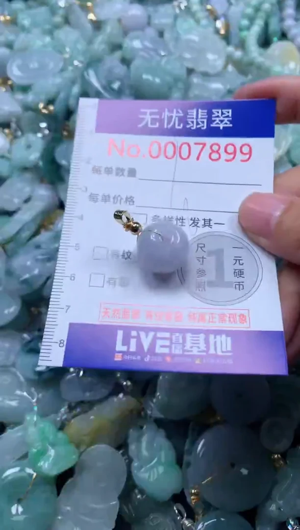 颈饰未镶嵌翡翠7899