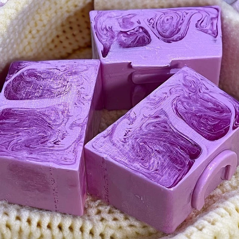 尾单粉色蔷薇渲染皂