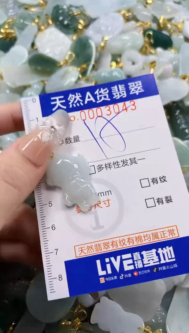 颈饰未镶嵌翡翠天然A货翡翠