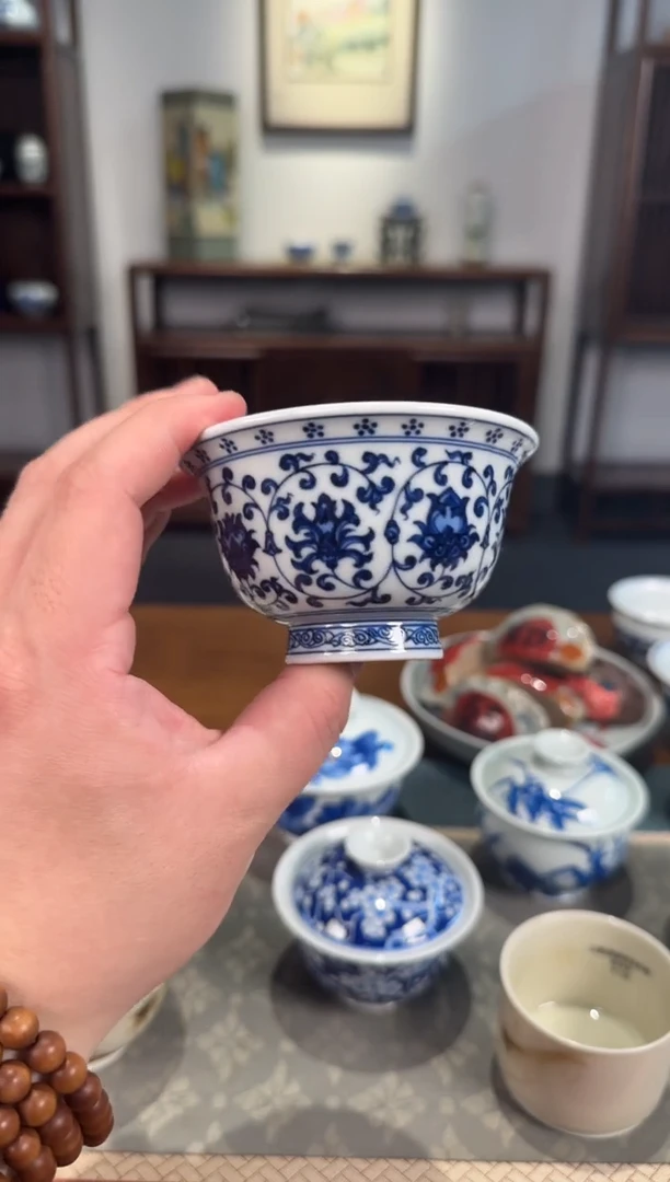 杯子陶景德镇手工手绘陶瓷