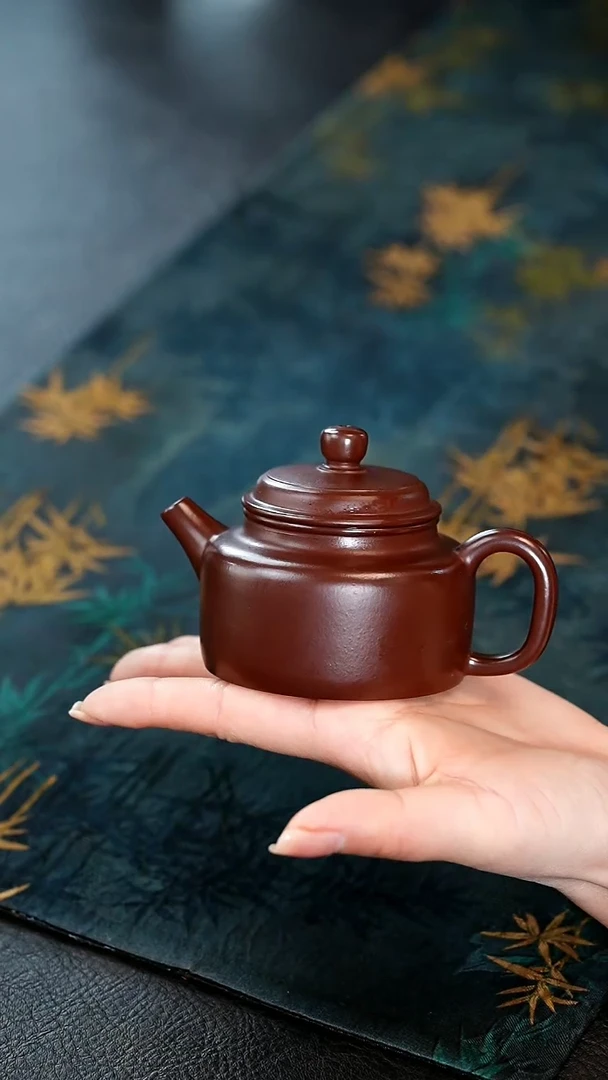 【闪购商品】紫砂茶壶16紫砂壶朱泥西施