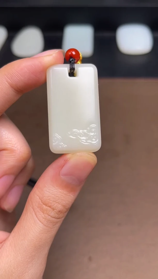 和田玉未镶嵌颈饰21