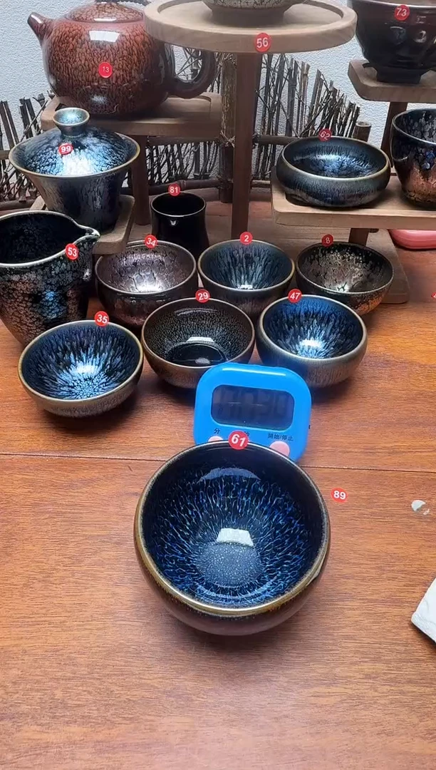 茶盏趣**学61号建盏工匠茶器