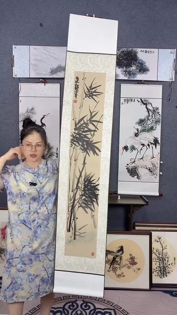 国画175*32吴铁成作品