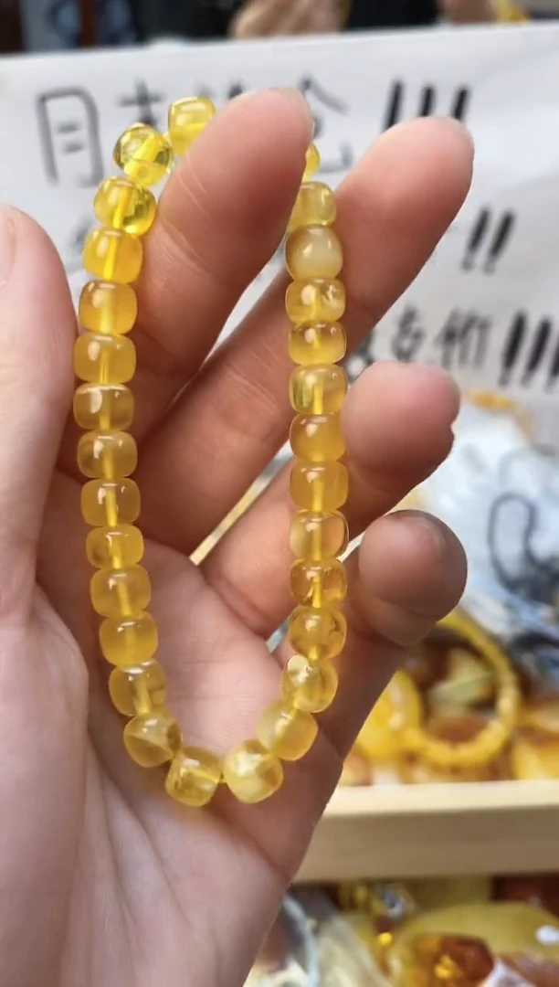 裸石琥珀未镶嵌天然琥珀蜜蜡