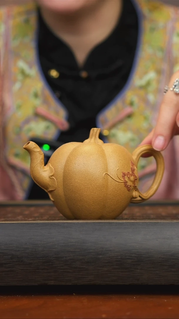 【闪购商品】紫砂茶壶段泥南瓜壶
