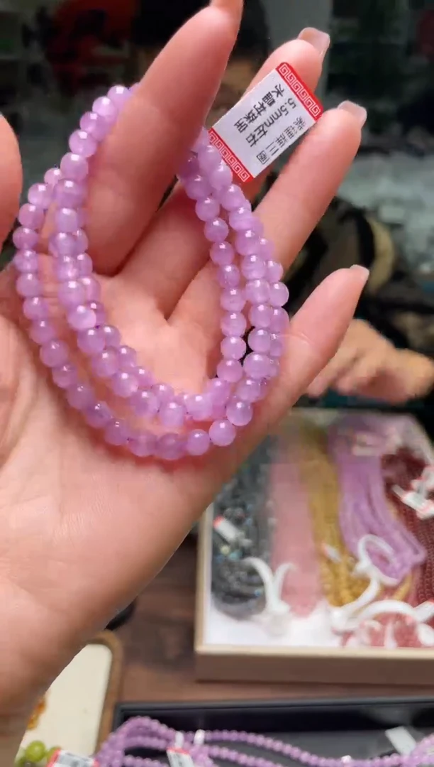 【闪购商品】锂辉石手链5.5±/393未镶嵌多样性发一件