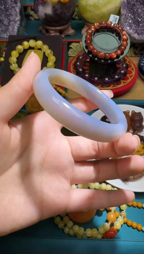 手镯玛瑙/玉髓未镶嵌甜***途多样性发一件 446