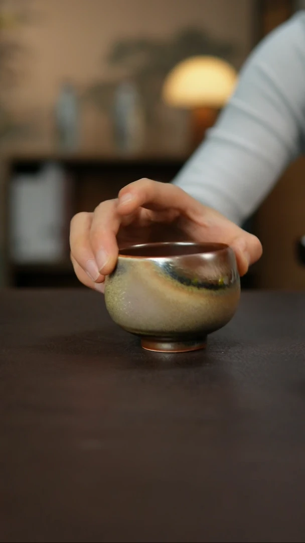 景德镇陶瓷杯碗柴烧多人