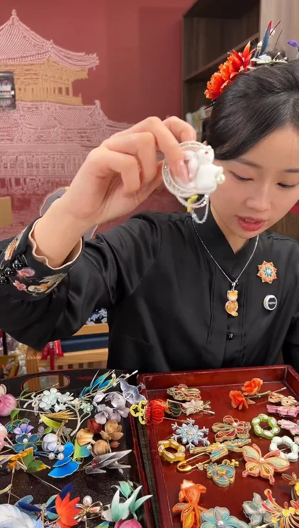 【闪购商品】刺绣苏绣世家非遗手工（胸针）