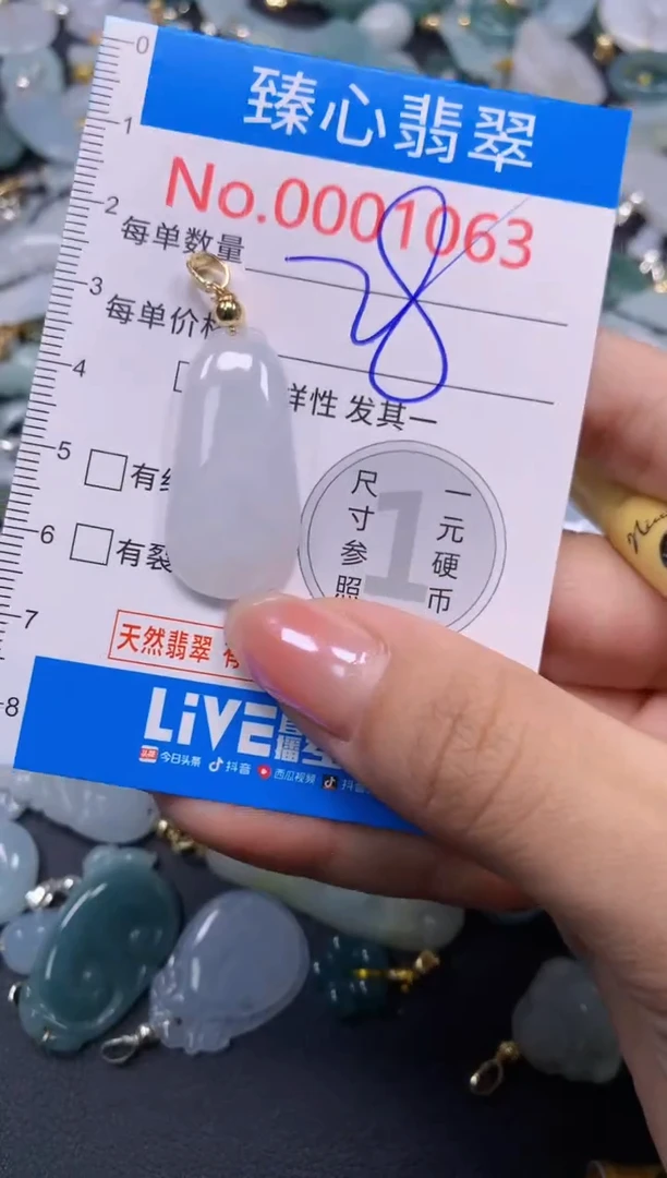 颈饰未镶嵌翡翠1063