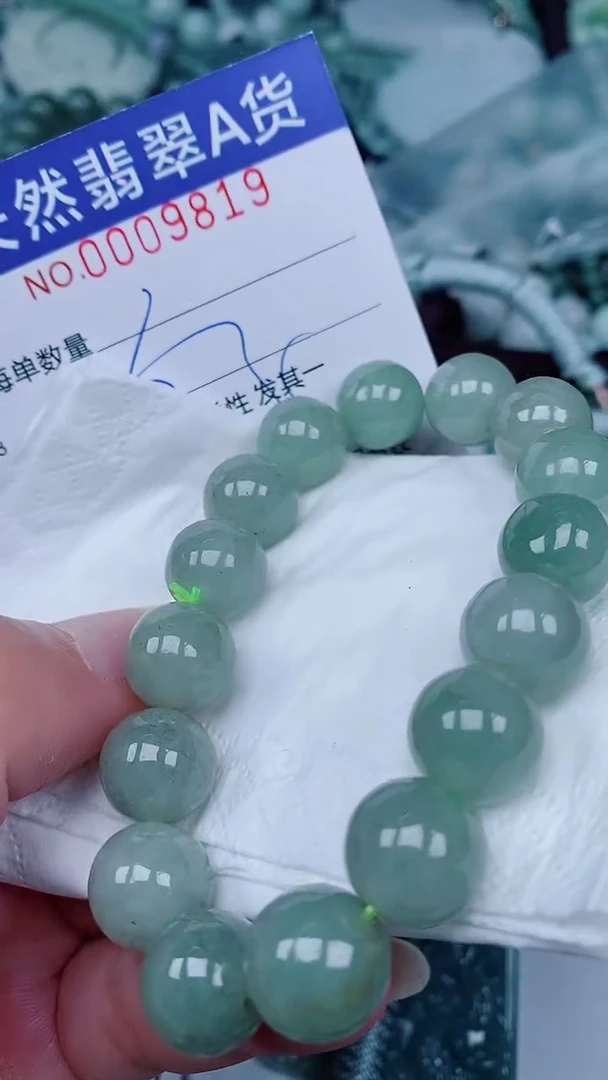 翡翠未镶嵌颈饰00009819