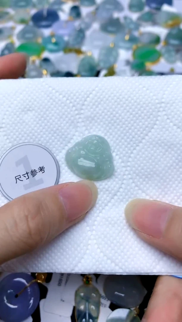 颈饰未镶嵌翡翠天然A货翡翠