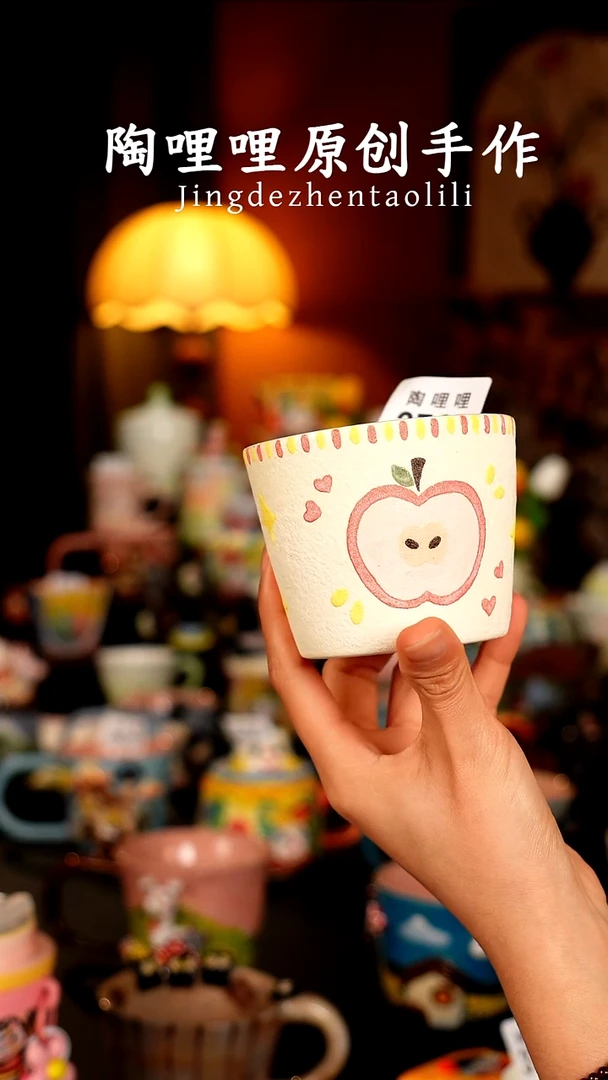 陶哩哩原创手作陶瓷3766
