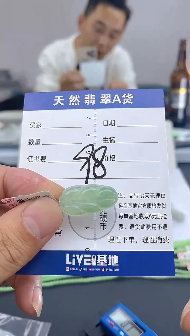 颈饰未镶嵌翡翠纯天然缅甸翡翠A货