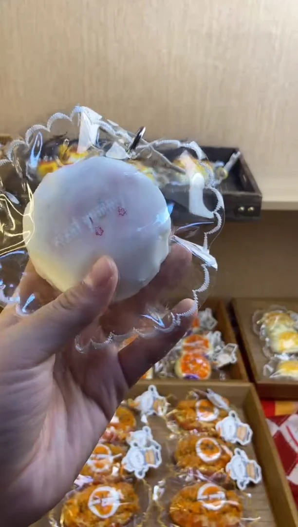 胶制蜜桃酥饼（肌无力天菜）软袋子全缝边