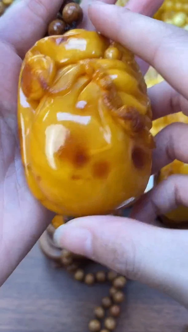 裸石琥珀未镶嵌天然琥珀蜜蜡