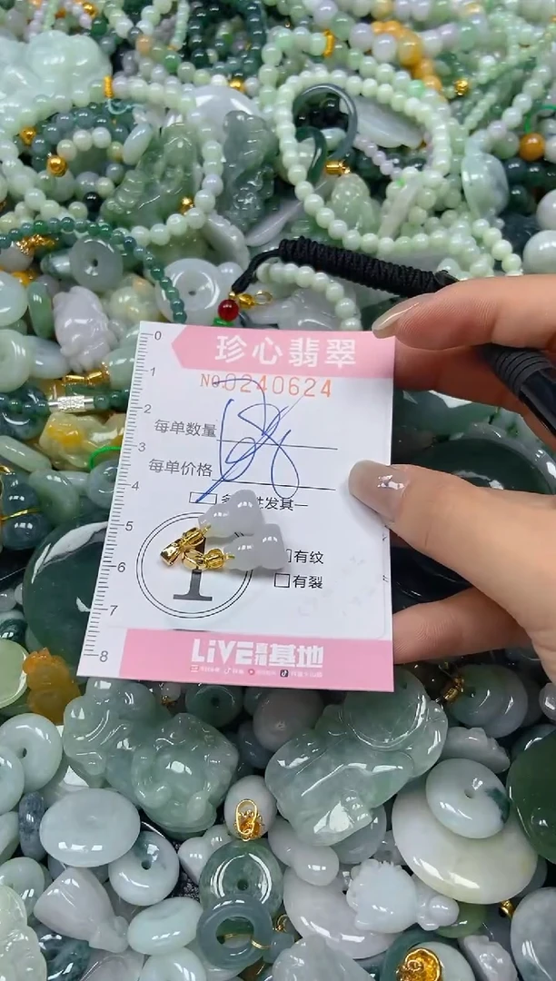 翡翠未镶嵌颈饰闪购0240624多样性发其一