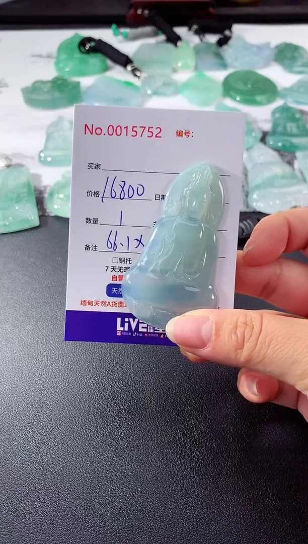 颈饰未镶嵌翡翠素衣