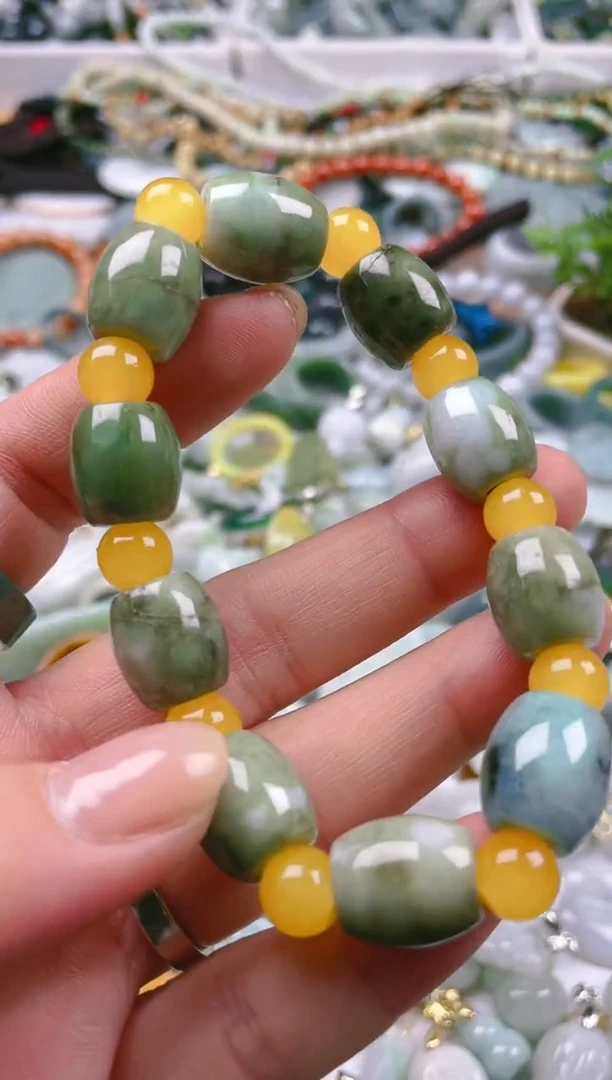 【闪购商品】翡翠颈饰未镶嵌12mm/E/翡翠A货一图一物