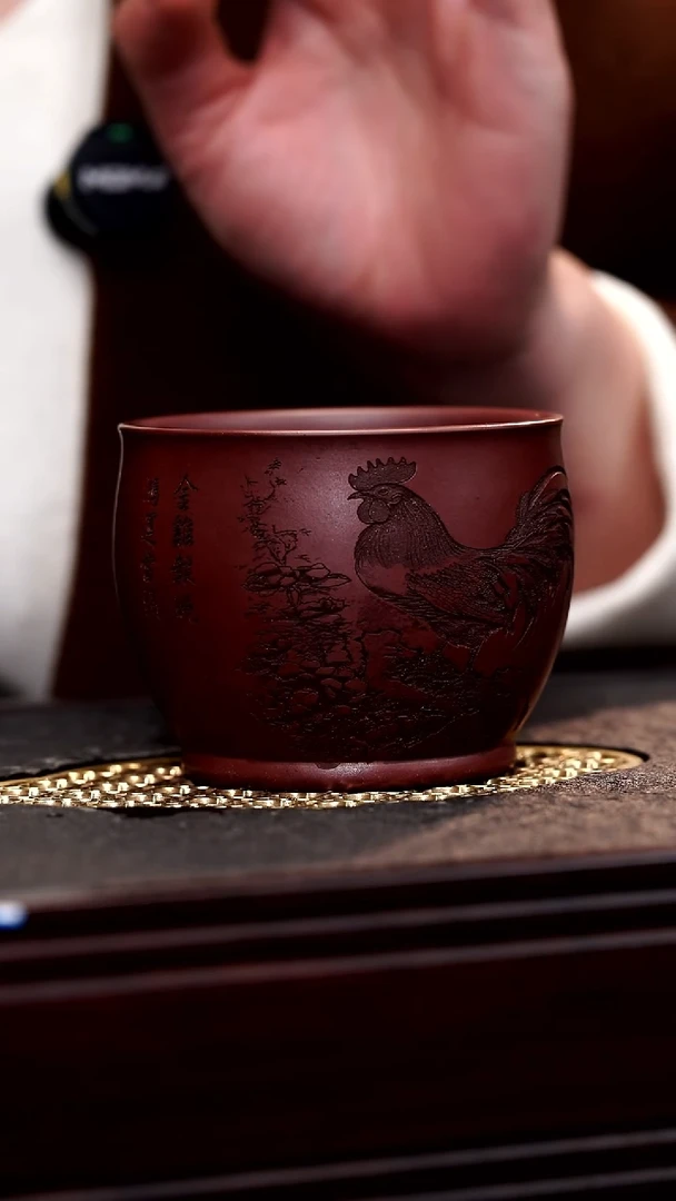 【闪购商品】紫砂茶杯精品紫砂杯15