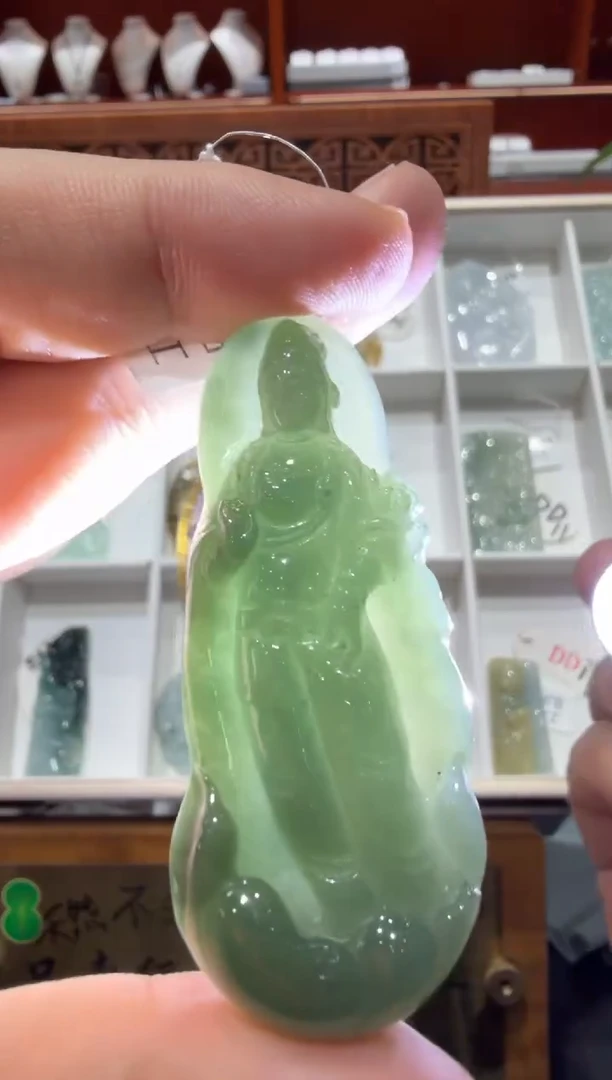 未镶嵌挂件翡翠A货翡翠多样性孤品