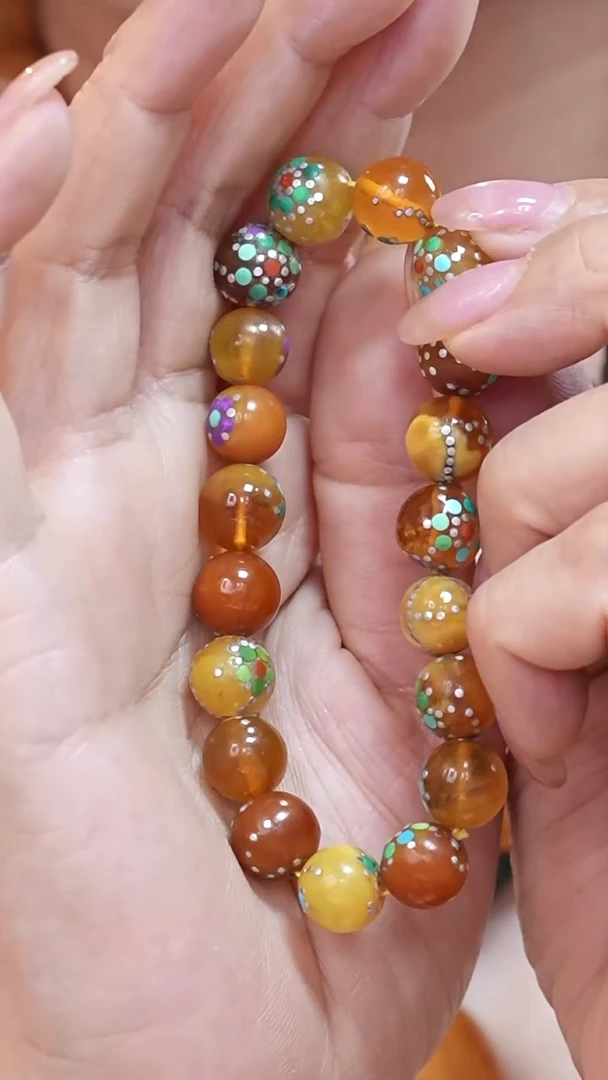 蜜蜡颈饰未镶嵌8369天然蜜蜡珠宝奇石云端妖孽全部保真