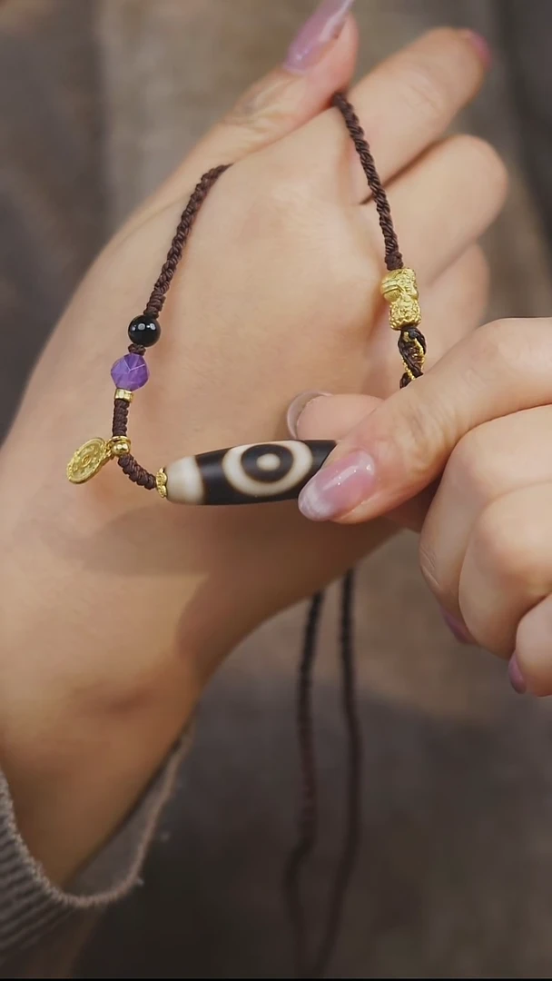 玛瑙/玉髓项链未镶嵌多样性发其一