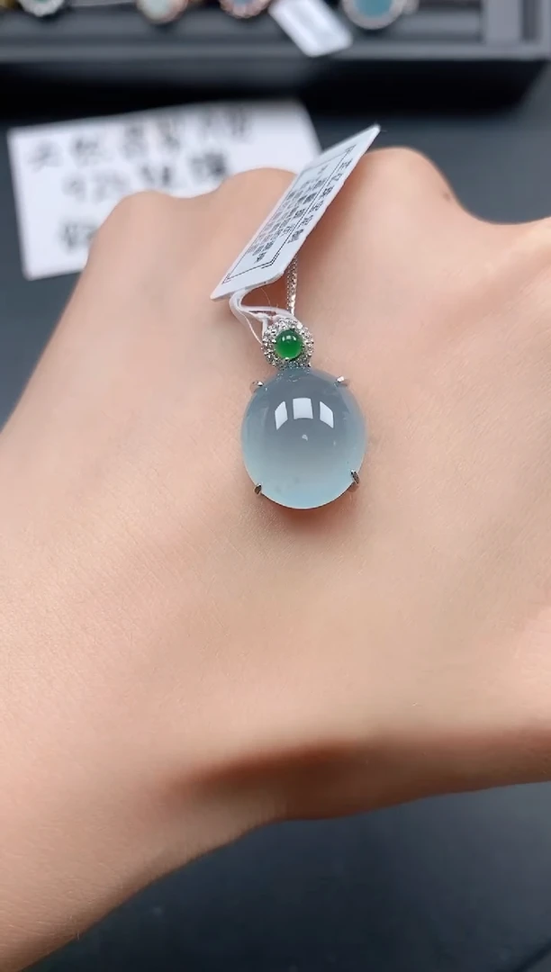 银S925镶嵌戒指翡翠11111
