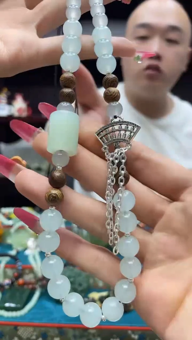 未镶嵌岫玉项链·多样性发货*拍一发一