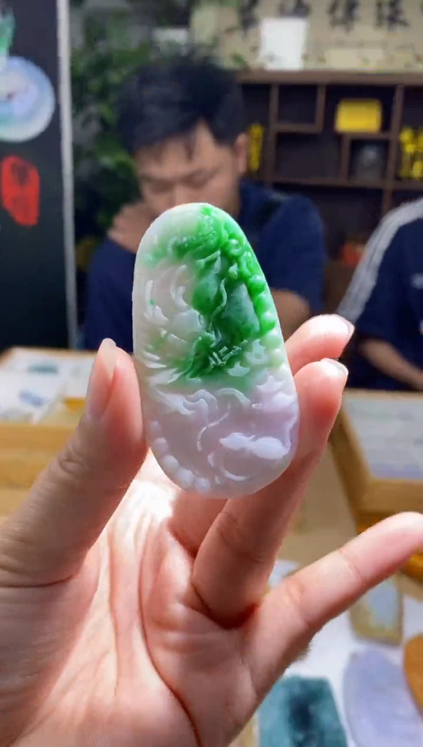 未镶嵌定制翡翠挂件