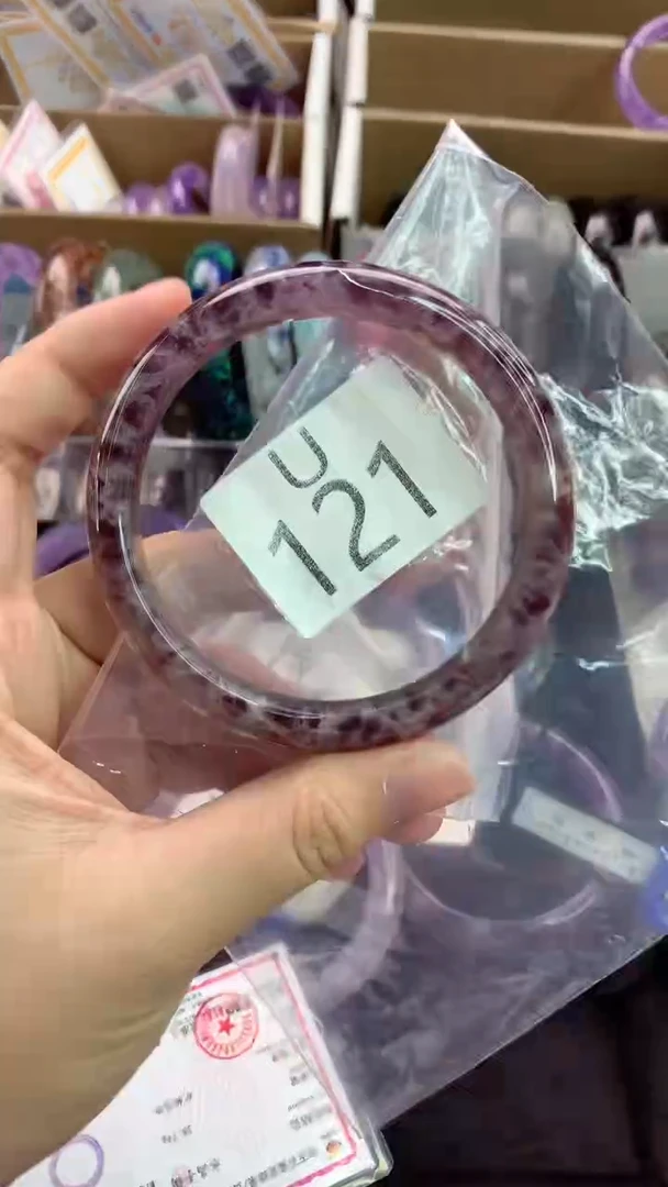 水晶手镯未镶嵌U121-62