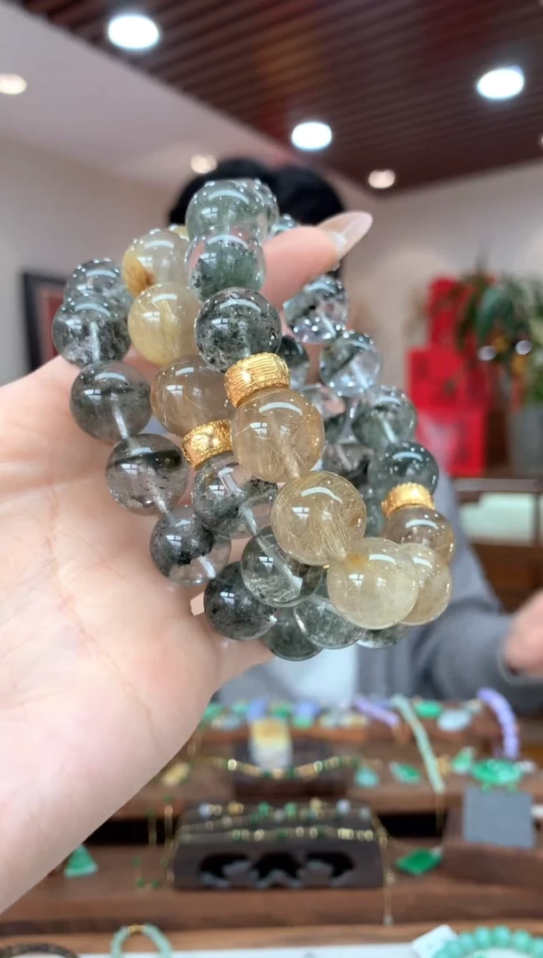 【闪购商品】水晶手串银S925镶嵌手串 多样性发*1件