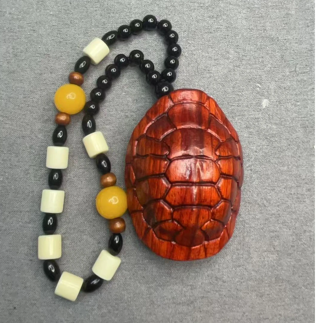 小怡推荐 （福利亏品）  檀 龟壳把件 0226