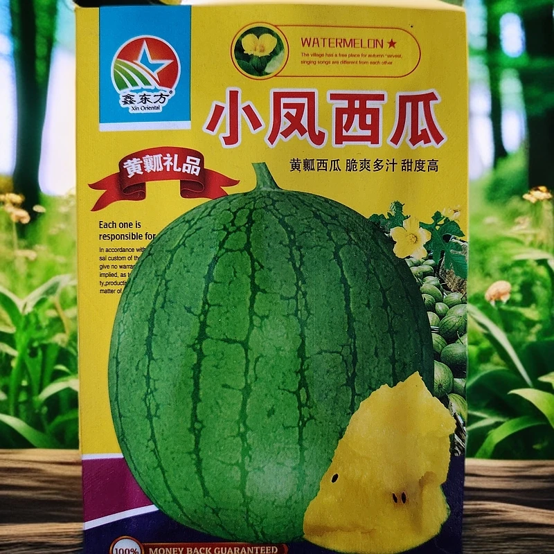 小凤黄瓤西瓜种子50粒左右