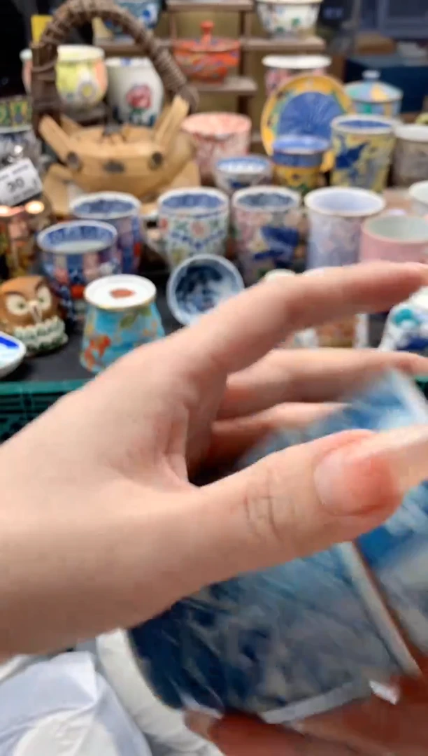 瓷片黄****浴358号九姑娘工艺品瓷器