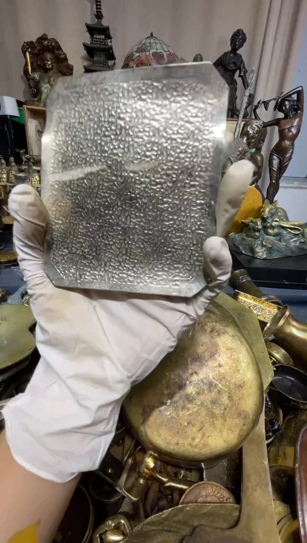 茶盏大阪中古铜器摆件45