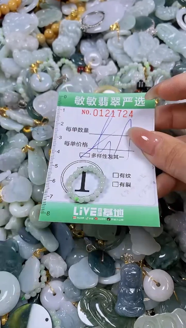 【闪购商品】翡翠颈饰未镶嵌闪购0121724多样性发其一