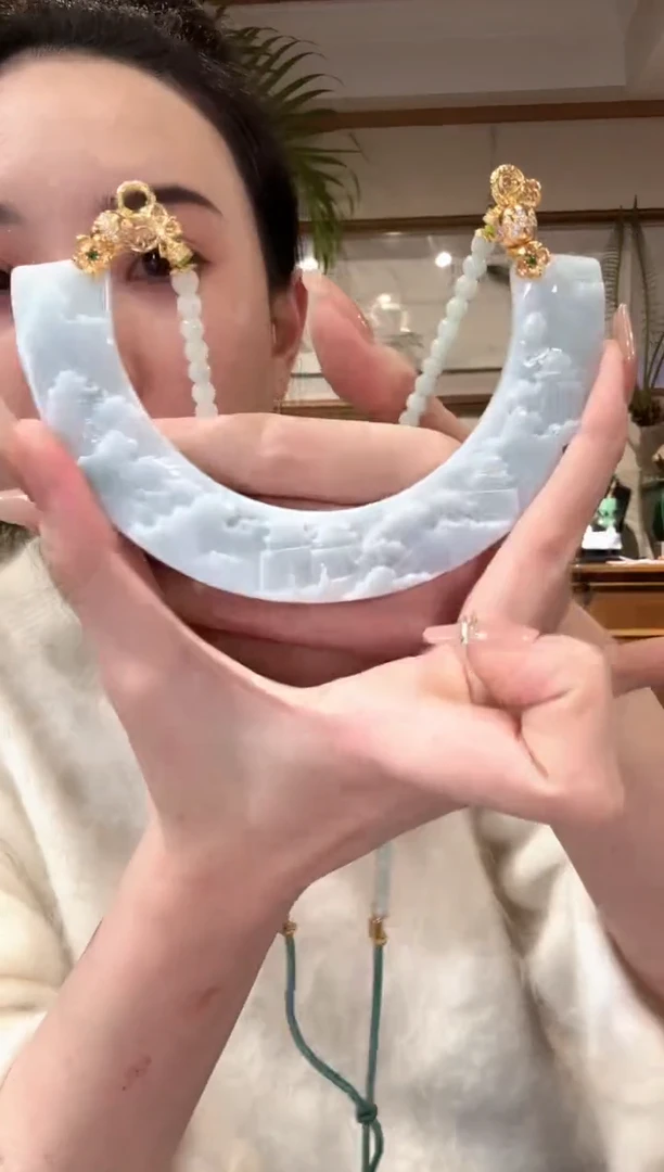 【闪购商品】翡翠颈饰未镶嵌国风