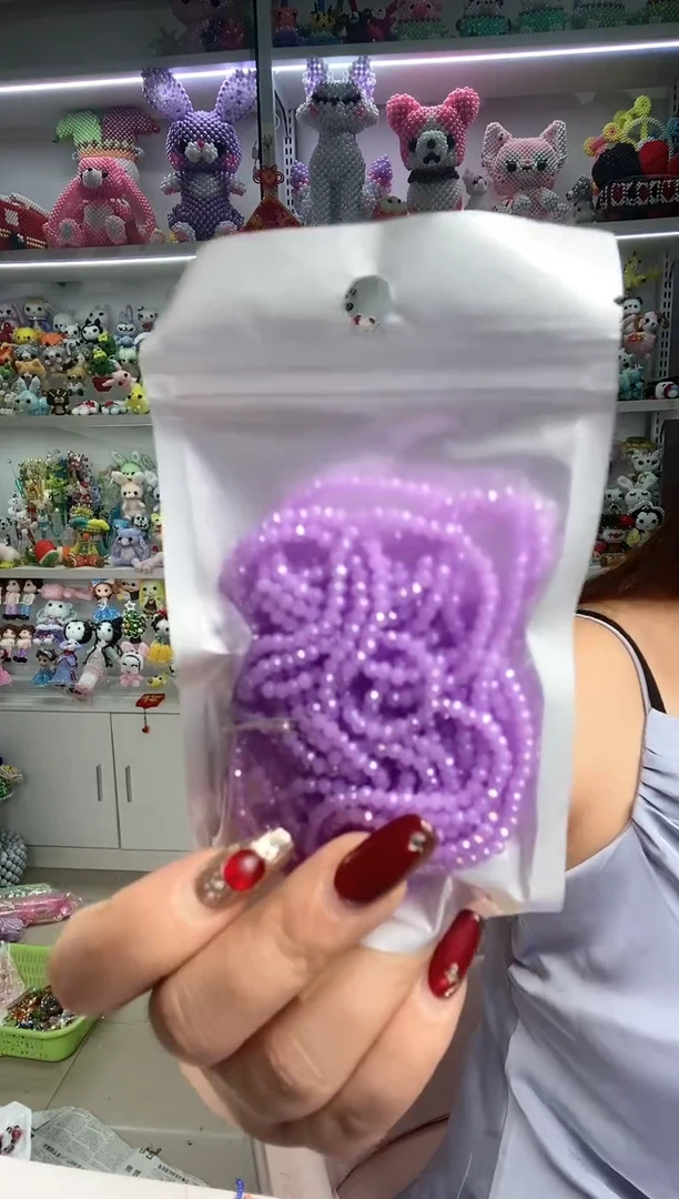 玻璃0992卡2水晶10条ab彩紫玉