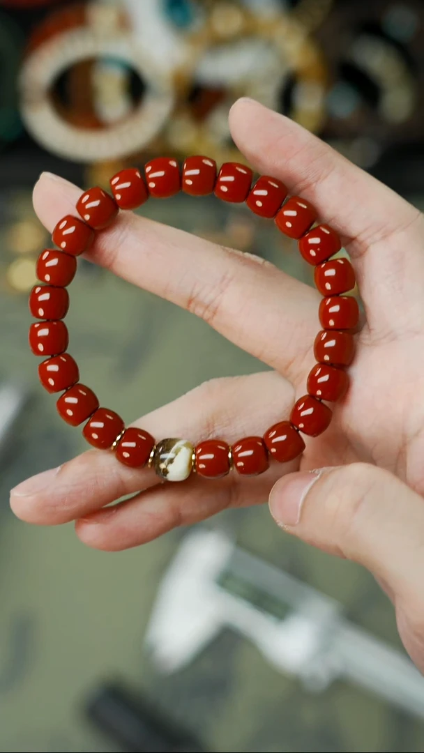 南红玛瑙文玩配饰未镶嵌文玩配饰