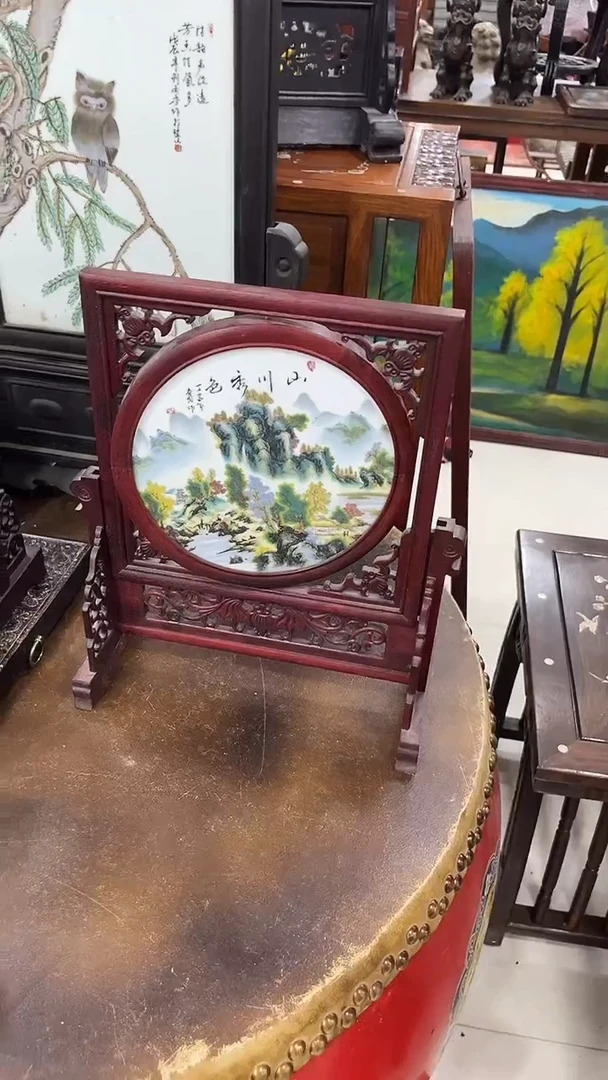 木忆沐铜茶具茶架1