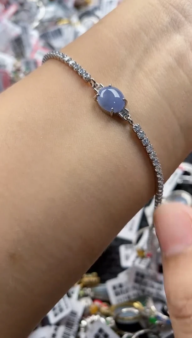 翡翠戒指银S925镶嵌222      3