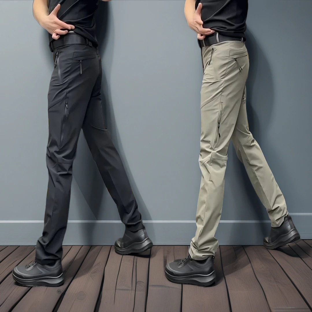 工装裤冲锋裤直筒秋冬爆款户外防风男士百搭男士秋冬速干直筒长裤