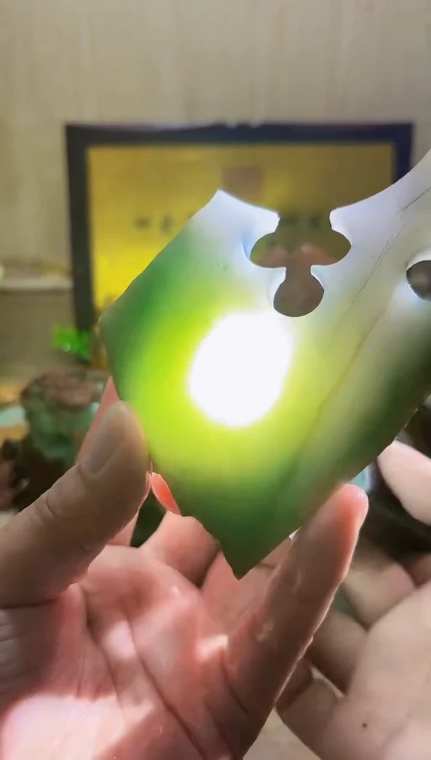 颈饰未镶嵌翡翠A货常星3913